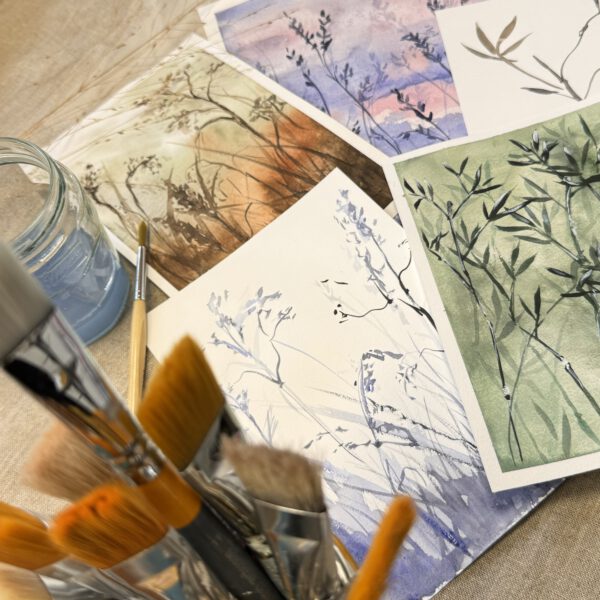 Workshop Basis Aquarel Thema Grassen // Amersfoort // Zondag 12-01-2025 13:00 - 15:30